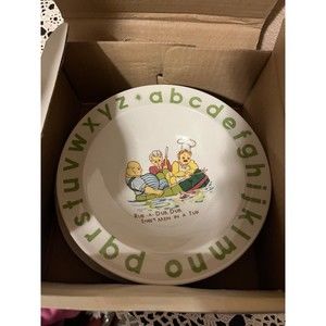 3 piece Vintage Nursery Dish Set